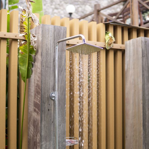 Cost of Outdoor Shower Plumbing in Livonia